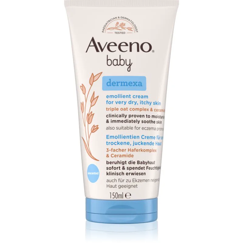 Aveeno Baby Dermexa Μαλακτική κρέμα 150 ml