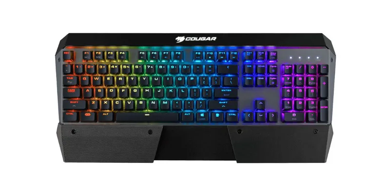 COUGAR Attack X3 RGB Mechanical Gaming Keyboard — Cherry MX Silver
