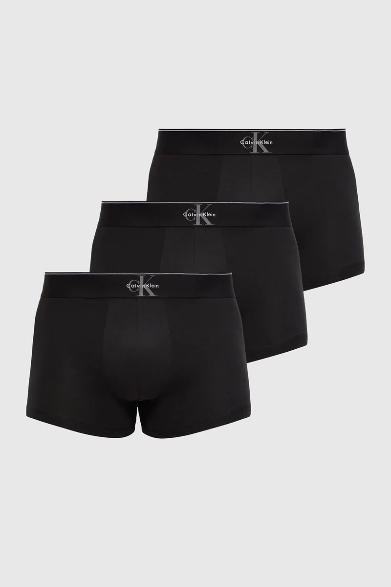 Calvin Klein ανδρικά μποξεράκια Graphic Monogram Cotton Stretch (Συσκ. 3 τεμαχίων)-LV00NB4472-UB1
