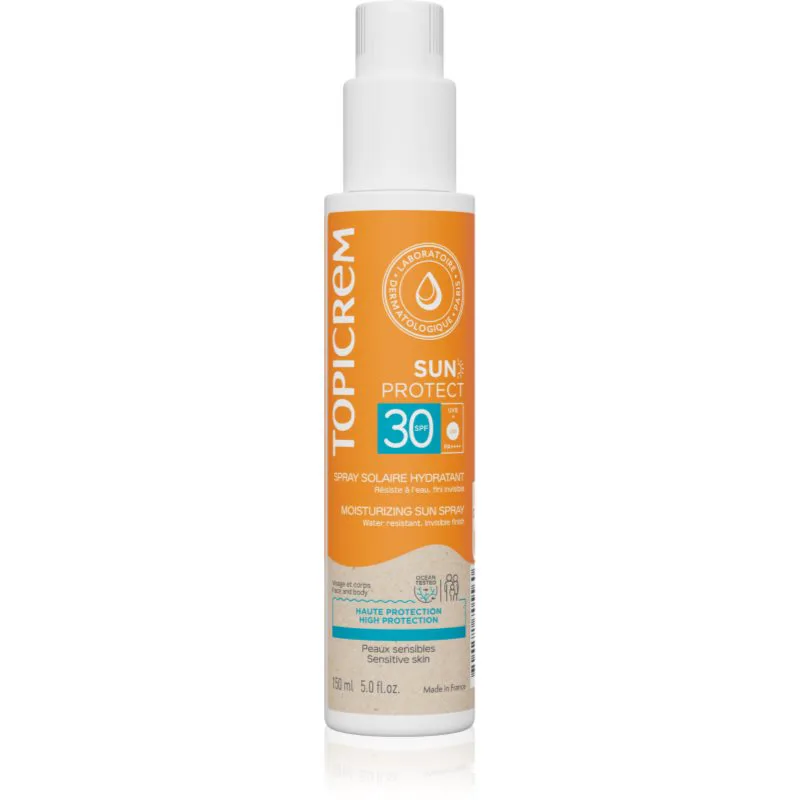 Topicrem Sun Protect Moisturizing Sun Spray προστατευτικό σπρέι με ενυδατική επίδραση SPF 30 150 ml