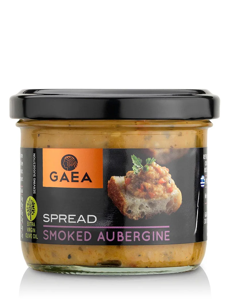 Άλειμμα ψητής μελιτζάνας "Gaea" 100g>
