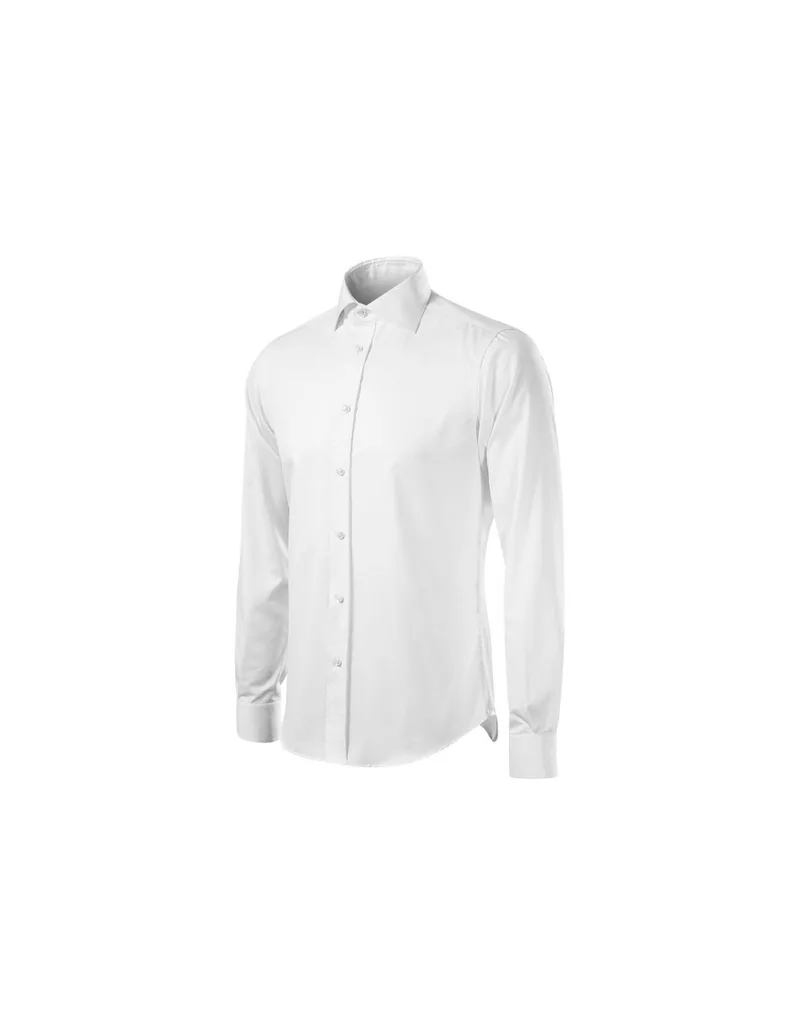 Malfini Ανδρικό Πουκάμισο Μακρυμάνικo white MLI-26400
