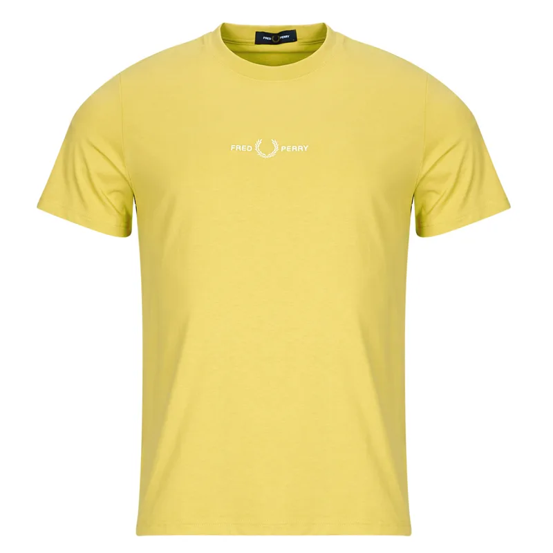 T-shirt με κοντά μανίκια Fred Perry EMBROIDERED