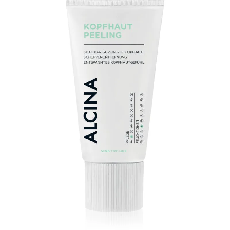 Alcina Sensitive Line καθαριστική απολέπιση για ευαίσθητο δέρμα της κεφαλής 150 ml