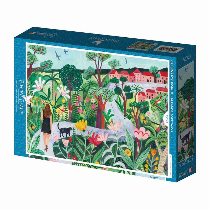 Pieces-and-Peace-0092-Country Walk - Puzzle 1500 pieces