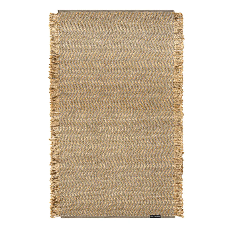 Χαλί Καλοκαιρινό (140x200) Guy Laroche Zigk Zagk Taupe