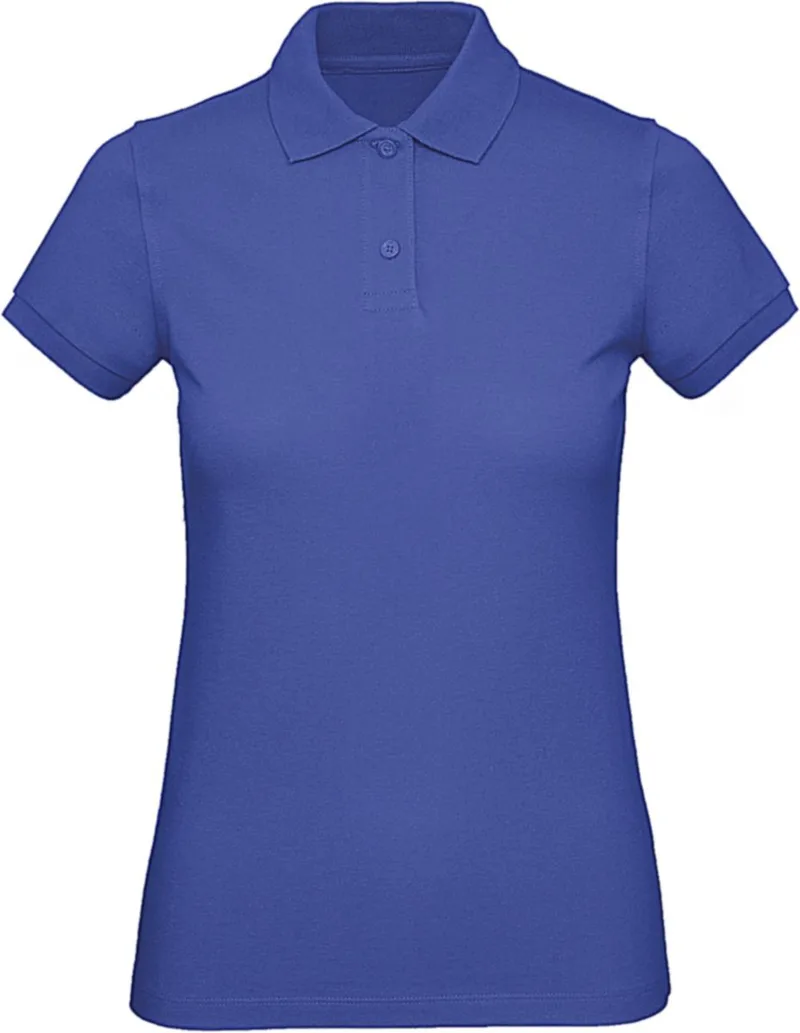 Γυναικειο Μπλουζακι Polο Inspire Organic B & C PW440 Cobalt Blue