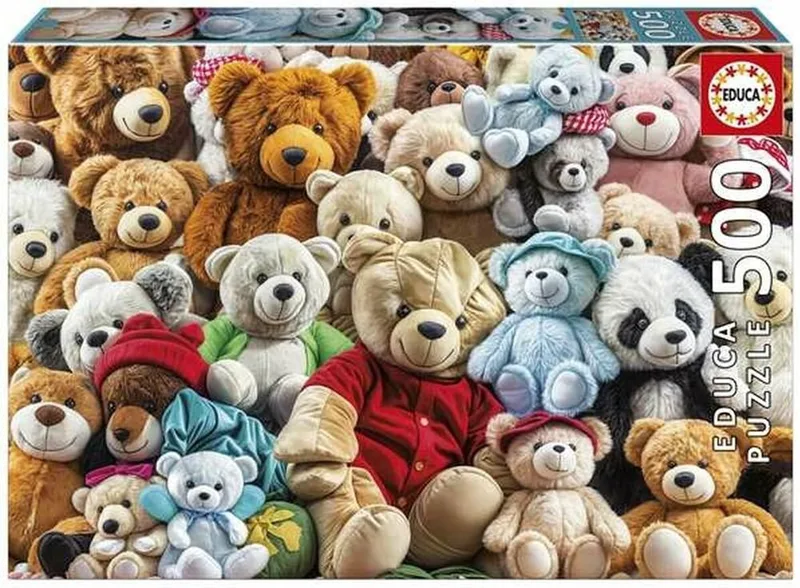 PUZZLE EDUCA 500 TEDDY BEARS (20242)
