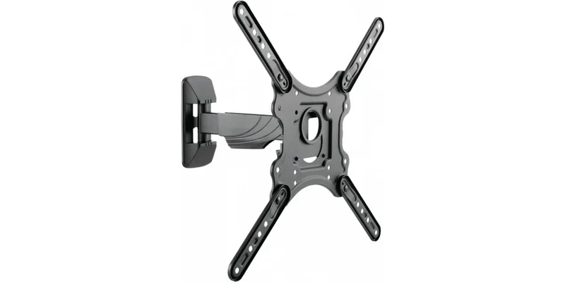 Schwaiger TV Wall Mount 23"–75" Tilt, Max 35 kg, Black