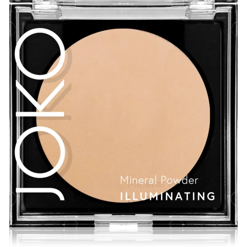 JOKO Mineral Powder συμπαγής μεταλλική πούδρα απόχρωση 01 Transparent 8 γρ