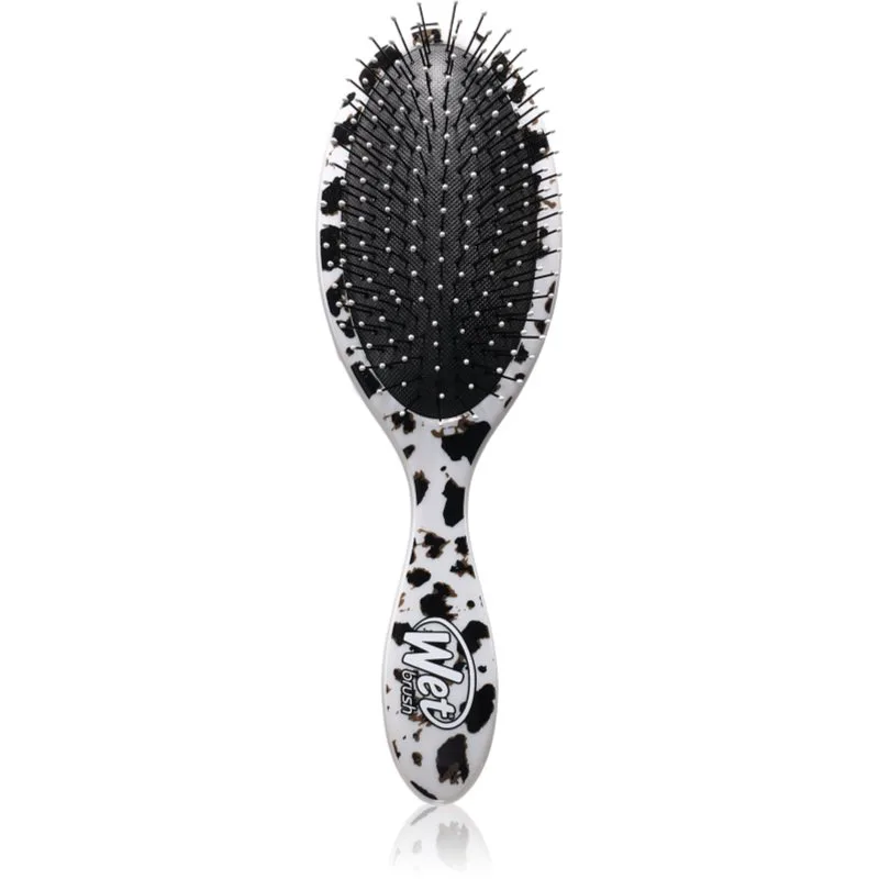 Wet Brush Original Detangler Safari βούρτσα για τα μαλλιά για όμορφα μαλλιά και δέρμα Zebra 1 τμχ