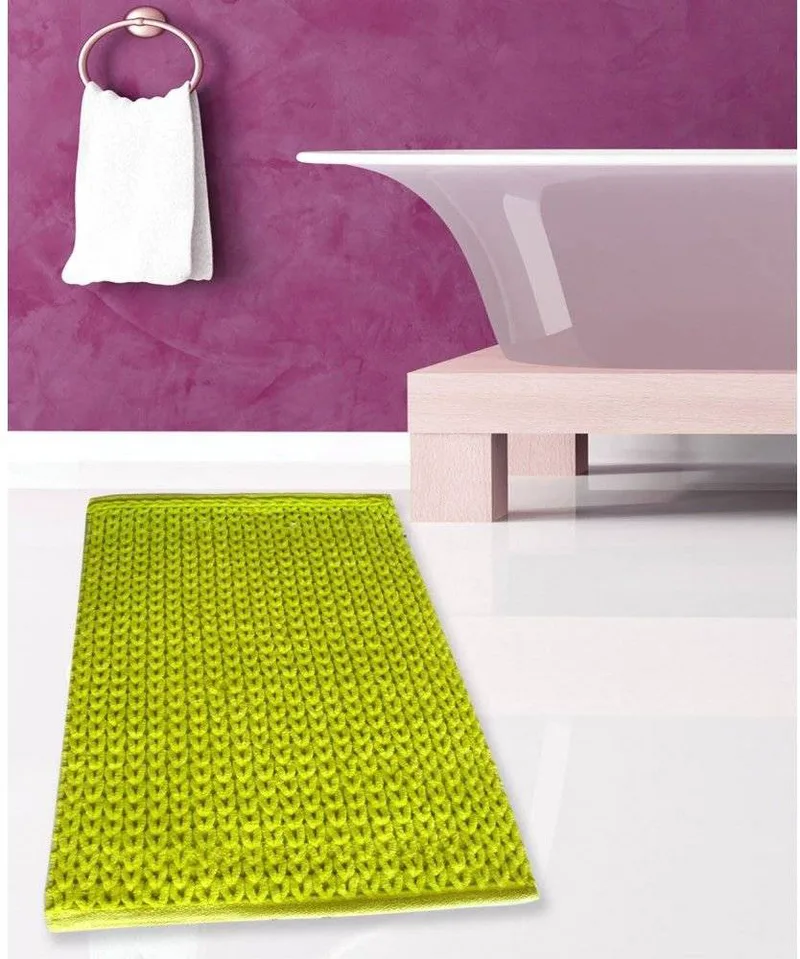ΠΑΤΑKΙ ΜΠΑΝΙΟΥ SAN LORENTZO CΗΕΝΙLLΕ ΒΑΜΒΑΚΕΡΟ LIME (70X120CM)