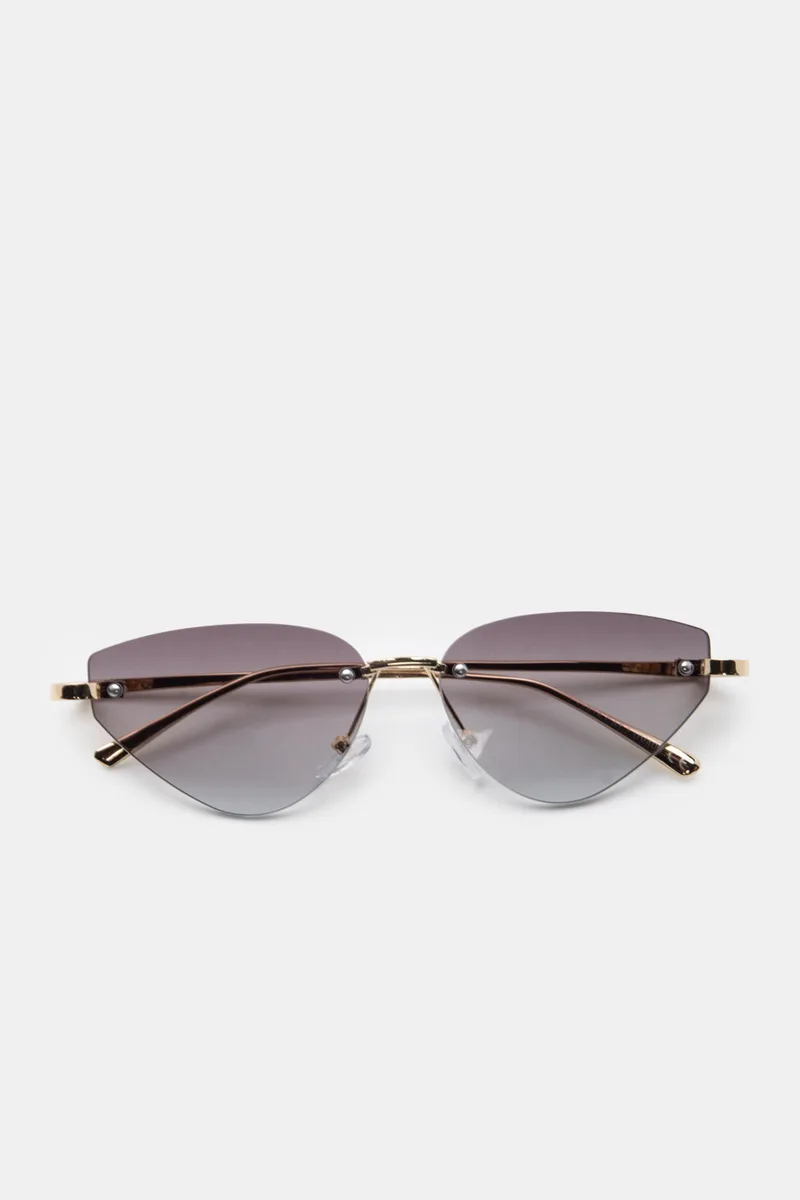 Γυαλιά Ηλιού Cat-Eye Style - Γκρι