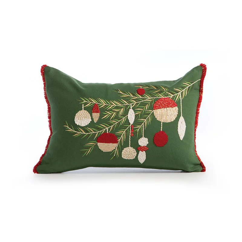 Διακοσμητικό Μαξιλάρι 30X45 Nef Nef Noel Πράσινο Green/Red (30x45)