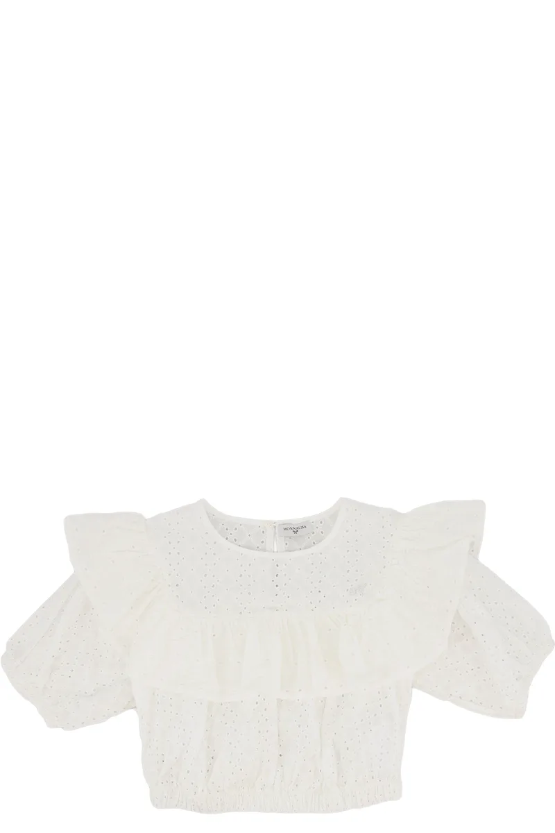 Top Monnalisa Broidery 175301 5908-0099 Κορίτσι