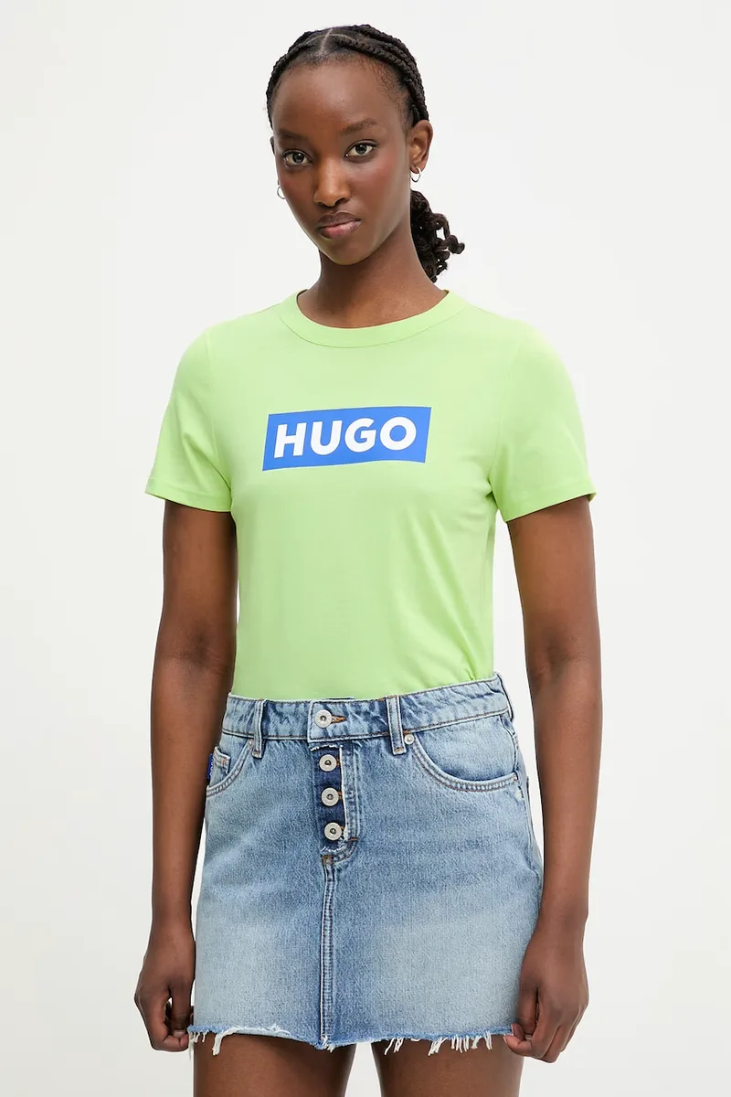 HUGO Blue basic t-shirt γυναικείο βαμβακερό Classic Tee_B
