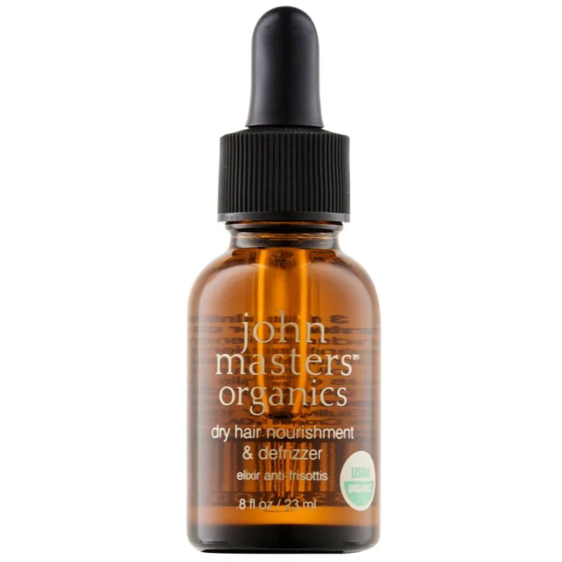 John Masters Organics Dry Hair Nourishment & Defrizzer περιποιητικό λάδι για εξομάλυνση μαλλιών 23 ml