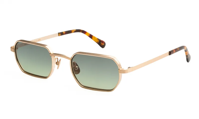 MOSCOT ΓΥΑΛΙΑ ΗΛΙΟΥ MOSCOT SHMOOZ GOLD FOREST WOOD 4820 SHMOOZ Χρυσό