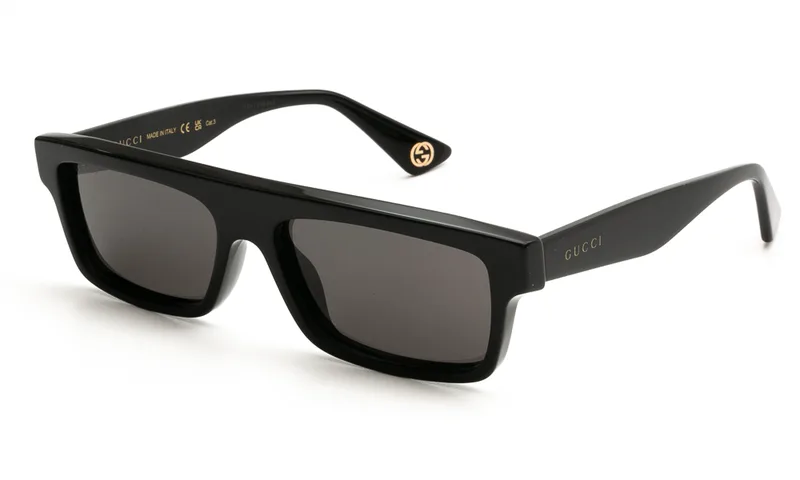 GUCCI ΓΥΑΛΙΑ ΗΛΙΟΥ GUCCI 1616S 001 5716 1616S Μαύρο