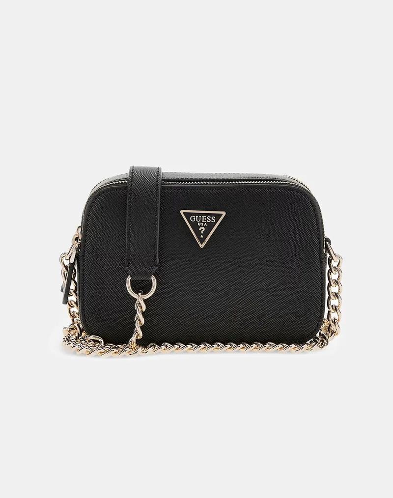 GUESS NOELLE II CROSSBODY CAMERA ΤΣΑΝΤΑ ΓΥΝΑΙΚΕΙΟ HWZG9672140-BLA Black