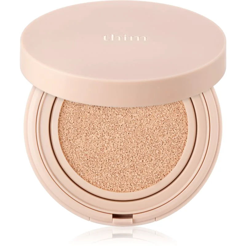 thim Luminous Skin Cushion μακράς διαρκείας μεικ απ σε σφουγγαράκι για λαμπρότητα και ενυδάτωση απόχρωση 19 Porcelain 15 γρ