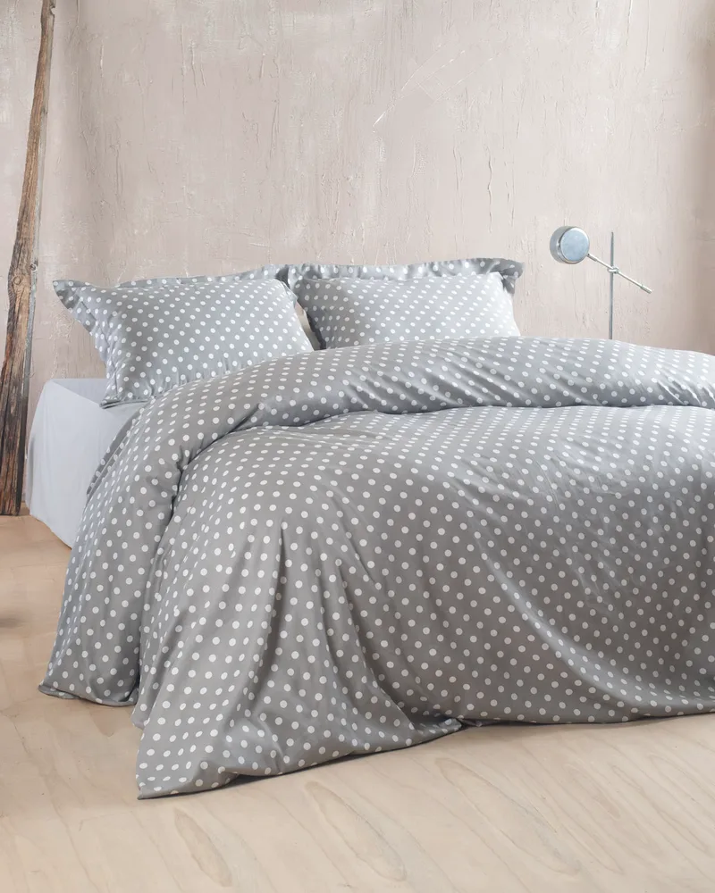 Σετ παπλωματοθηκη υ/δ (230χ250) coquette grey, rythmos home