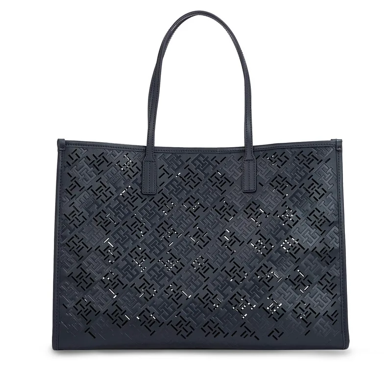Γυναικεία Τσάντα Χειρός Ώμου Tommy Hilfiger AW0AW17501-DW6 Μπλε