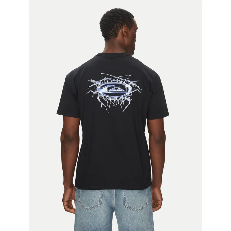 Quiksilver T-Shirt EQYZT08016 Μαύρο
