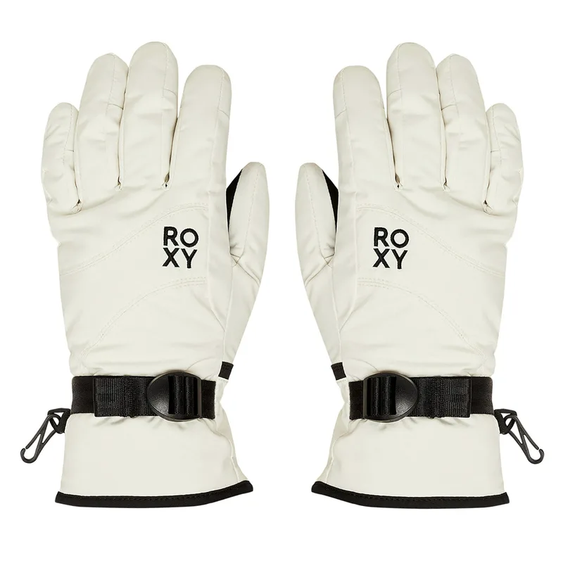 Γάντια για snowboard Roxy Jetty Solid ERJHN03267 Λευκό
