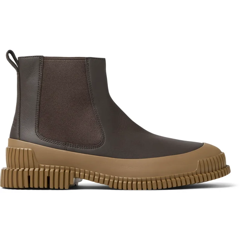 CAMPER Pix - Μποτάκια Για Ανδρικα - Καφέ, Μέγεθος 43, Smooth leather