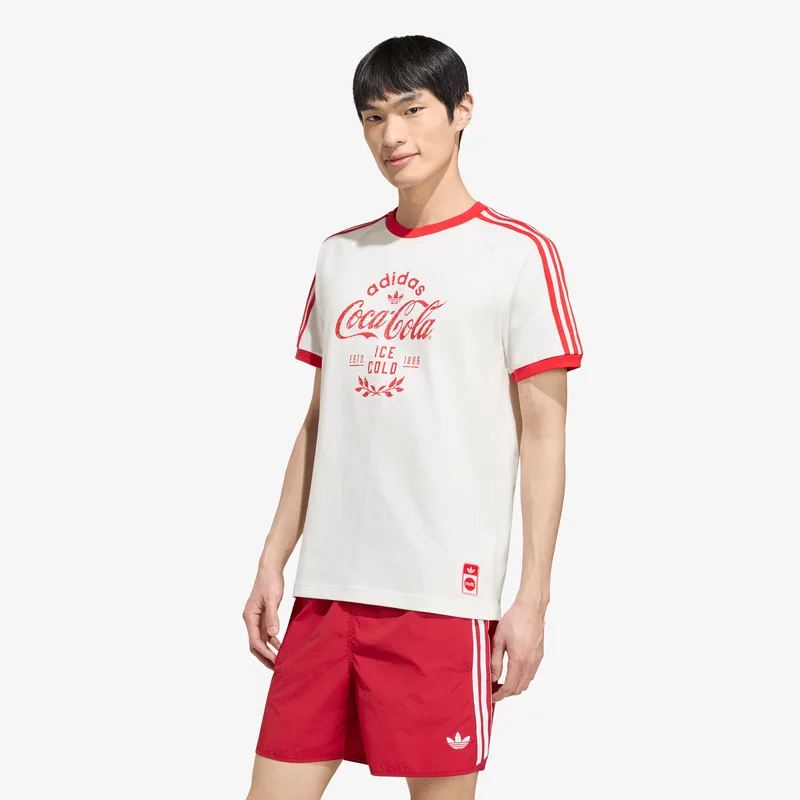 T-shirt adidas x Coca Cola Classic Sport Cali Tee White S