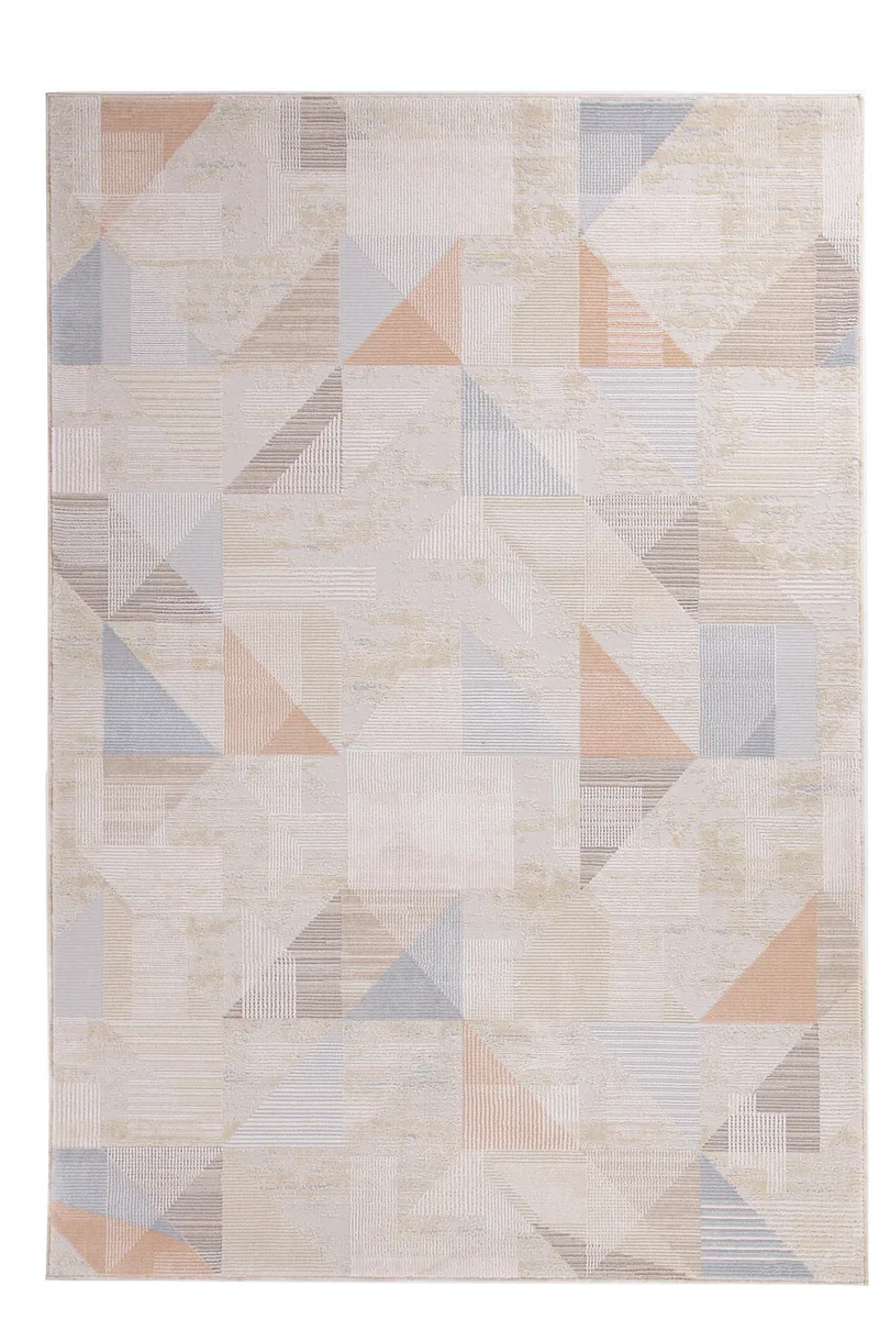 Χαλί Σαλονιού 160X230 Royal Carpet Mona 416 Μπεζ Blue (160x230)
