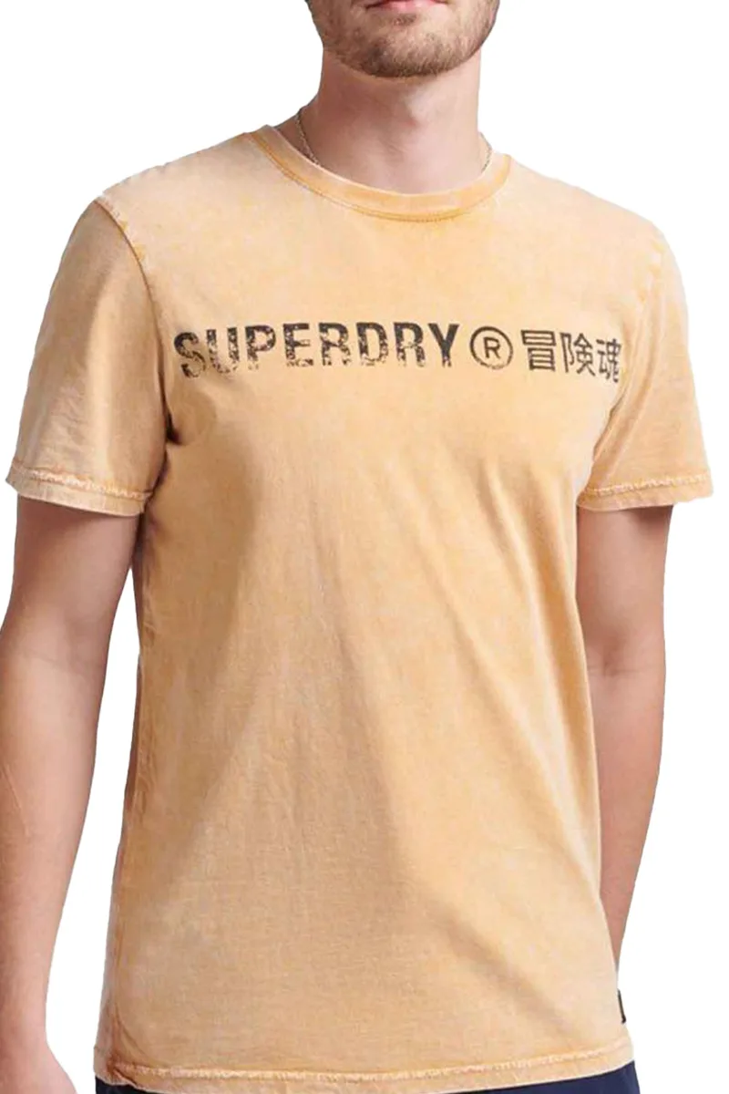 Μπλούζα Κοντομάνικη Superdry D1 Ovin Vintage Corp Logo M1011475A-8VD Ανδρικό