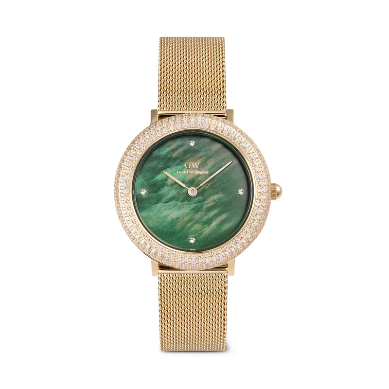 Ρολόι Daniel Wellington Crystalline Bezel 3 DW00100824 Χρυσό