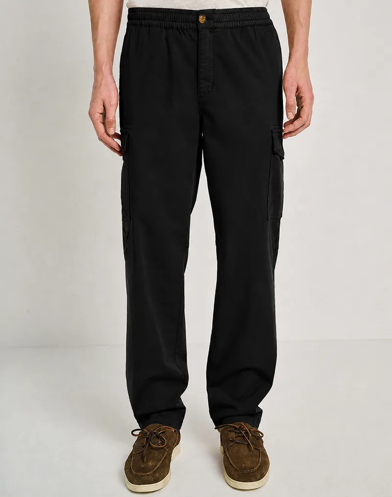STAFF Ryan Man Pant 96,5% CO3,5%EA 5-814.082.9.055-Ν0090 Black