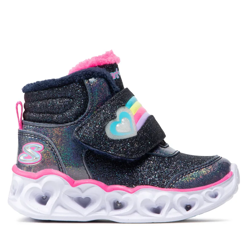 Μπότες Skechers Brilliant Rainbow 302669N/NVPK Σκούρο μπλε