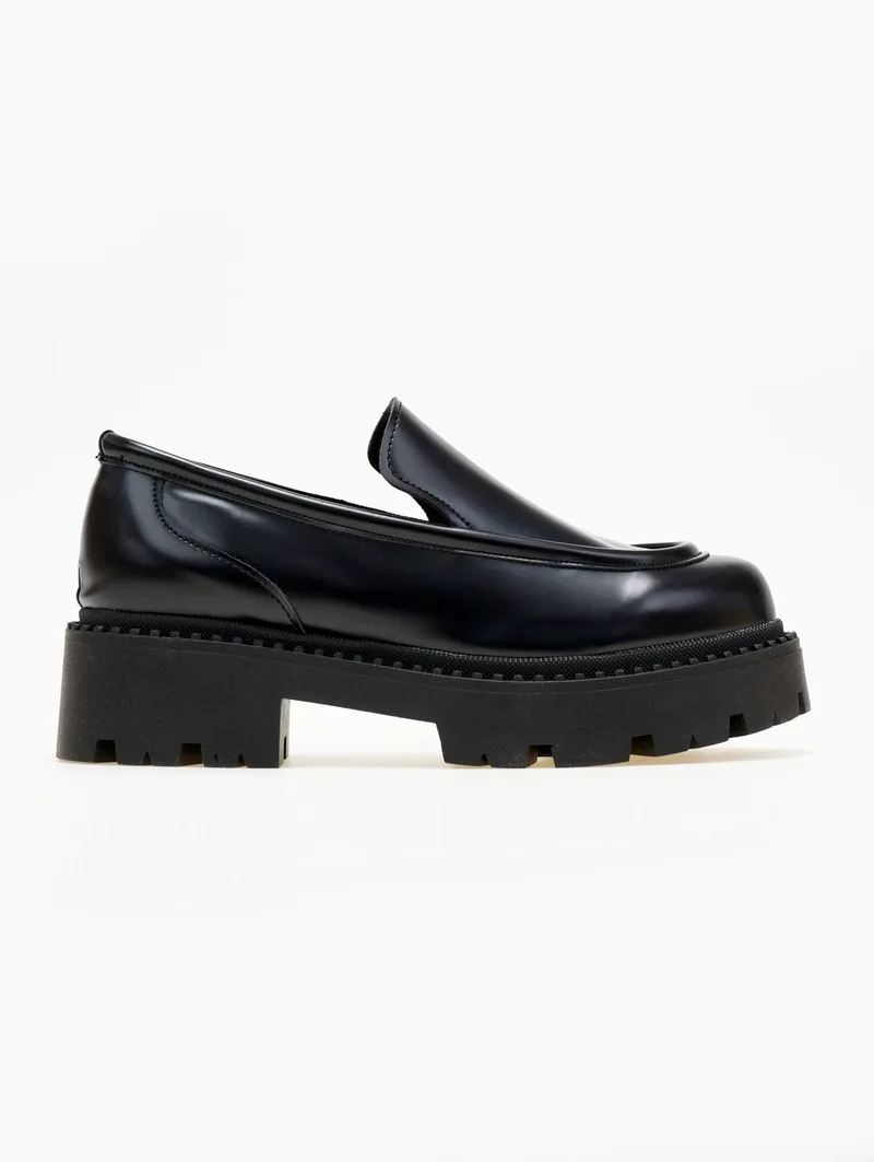 TFP Florentic Chunky Sole Loafers - 73370 - Black