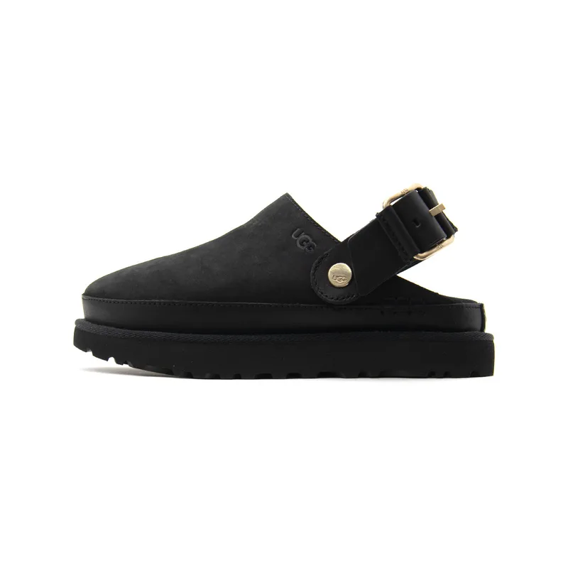 Mules UGG GOLDENSTAR VILLA SUEDE LEATHER CLOGS WOMEN