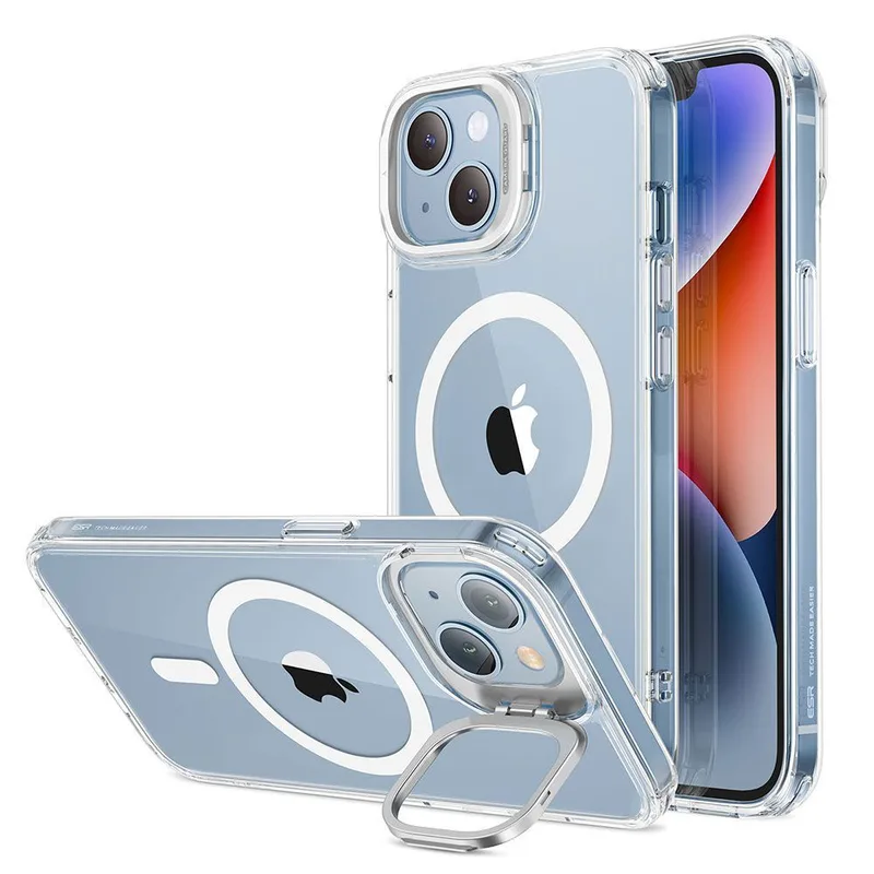 ESR iPhone 14 Plus Classic Kickstand HaloLock MagSafe Clear