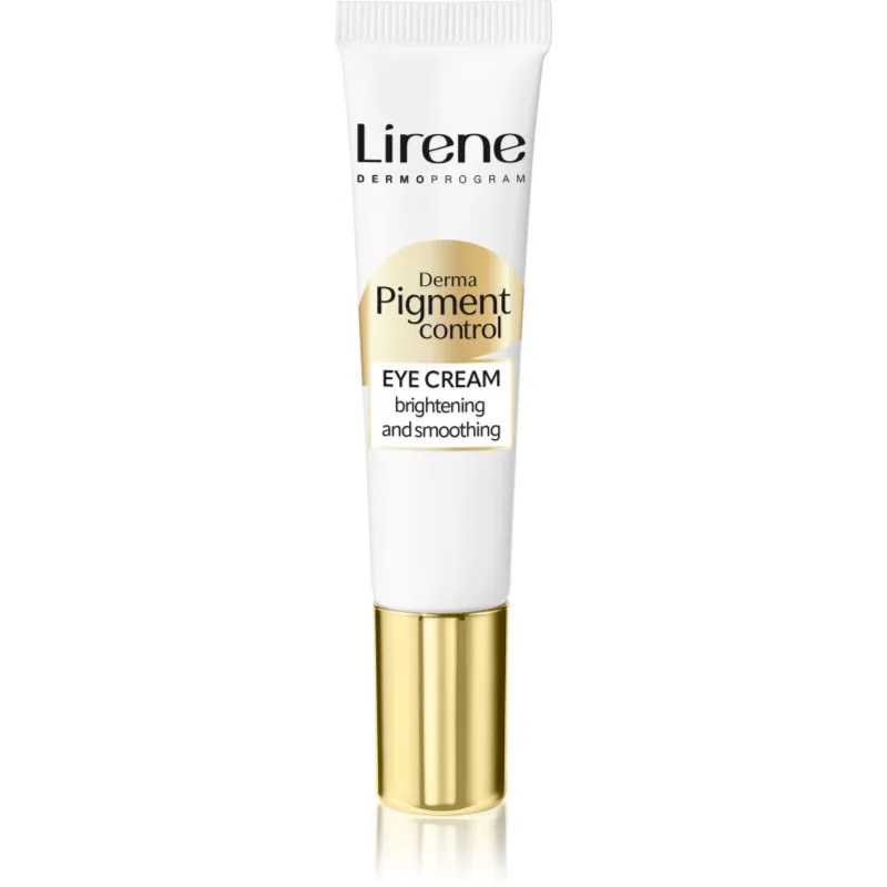 Lirene Derma Pigment Control Brightening Eye Cream κρέμα ματιών για λάμψη και λείανση 15 ml