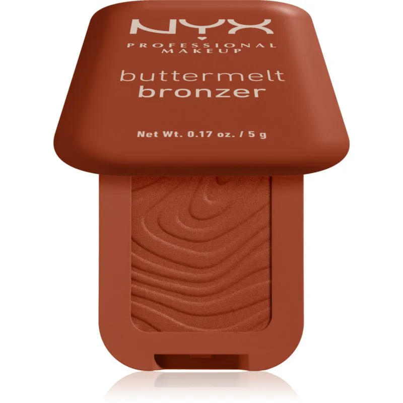 NYX Professional Makeup Buttermelt Bronzer μπρόνζερ απόχρωση 7.5 Butta Match 5 γρ