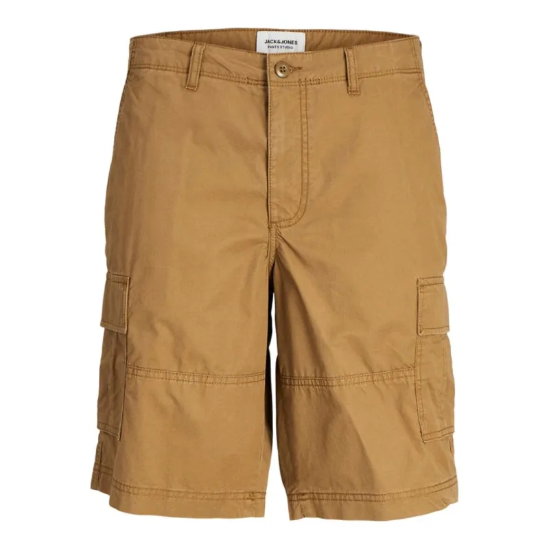 Βαμβακερή cargo βερμούδα "Stcole Campaign" by Jack & Jones - Bison Μπεζ