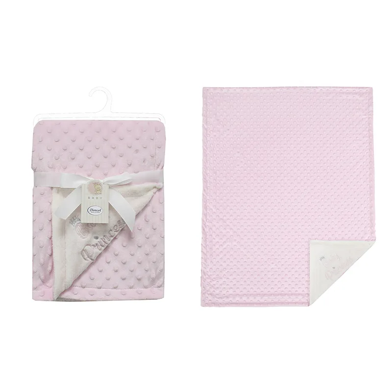 Κουβέρτα Fleece Λίκνου 75X100 Dimcol Princess 34 (75x100)