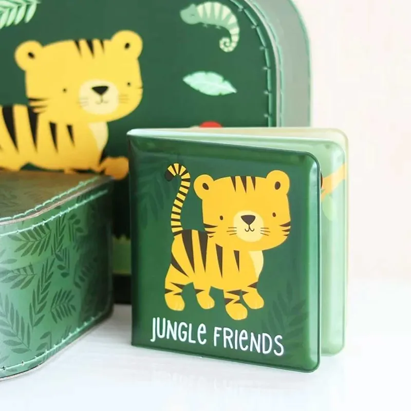 Μαλακό Βιβλίο Μπάνιου Α Little Lovely Company Jungle Friends BTBBJU10