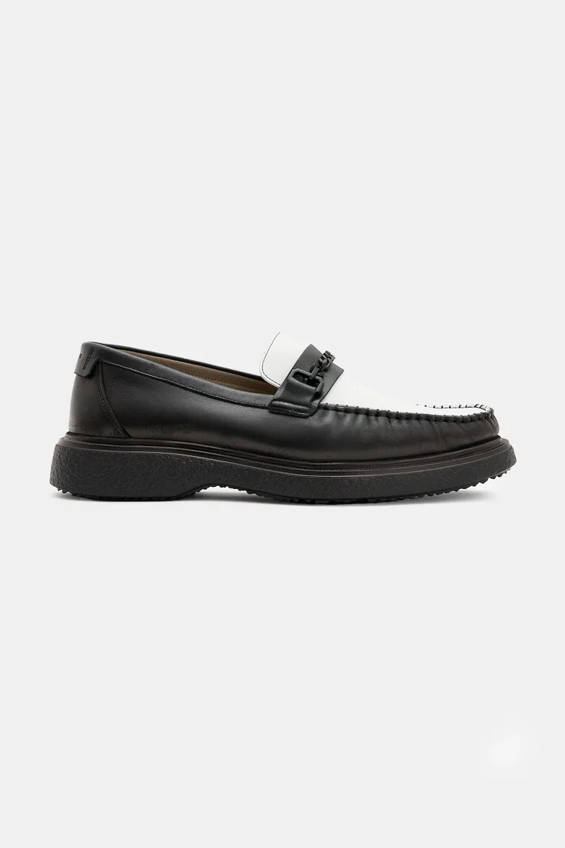Δερμάτινα μοκασίνια AllSaints Gibbs Chain Loafer