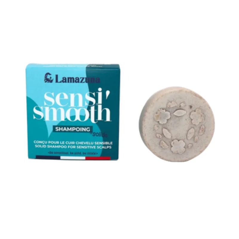 Lamazuna sensì smooth Solid Shampoo, 70 ml