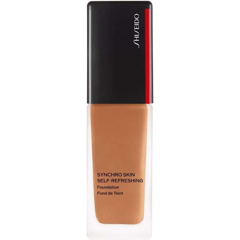 Shiseido Synchro Skin Self-Refreshing Foundation Advanced μακράς διαρκείας μεικ απ SPF 30 απόχρωση 430 Cedar 30 ml