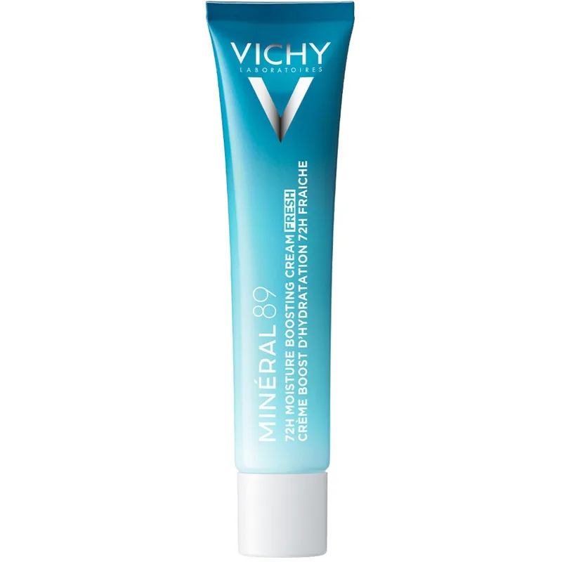 Vichy Mineral 89 72h Moisture Boosting Cream Ενυδατική Κρέμα Προσώπου με Υαλουρονικό Οξύ για Όλους τους Τύπους Επιδερμίδας 40ml