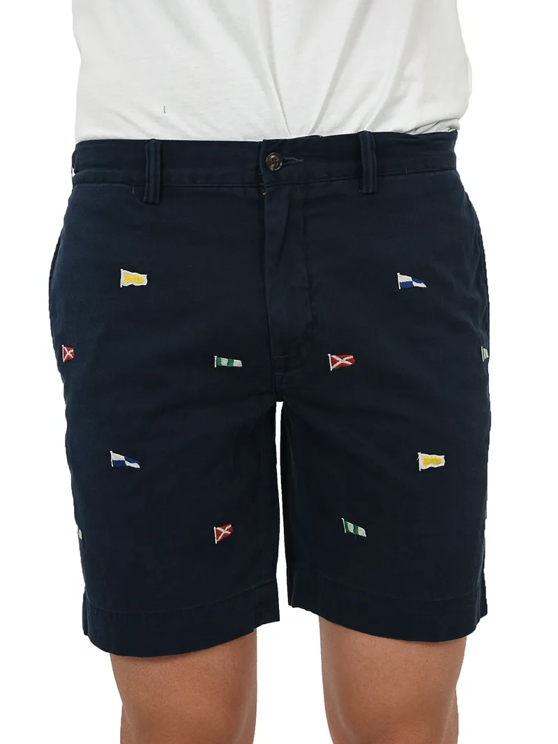 RALPH LAUREN ΒΕΡΜΟΥΔΑ CHINO STRAIGHT FIT EDFORD ΜΠΛΕ
