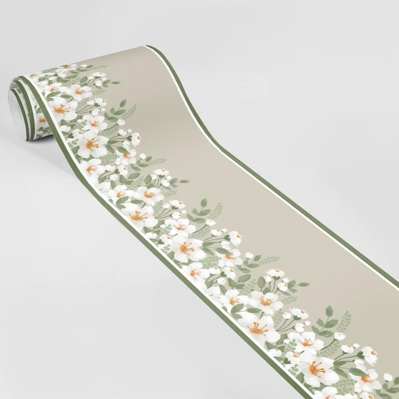 Μπορντούρα τοίχου HAND DRAWN FLORAL 2